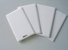 RBH ACCESS, CLAM SHELL, PORTRAIT ORIENTATION PRE-PUNCHED CARDS; RBH 50BIT SECURE FORMAT (OTHER FORMATS AVAILABLE)MINIMUM ORDER QUANTITIY OF 100